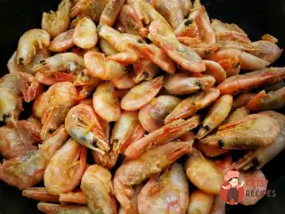 Креветки в імбирно-гірчичному маринаді