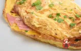 Омлет-Суфле З Шинкою Та Чеддером