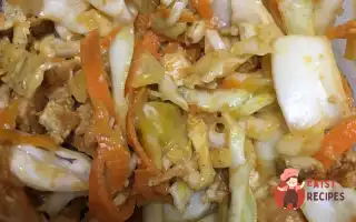 Салат З Омлетом Та Куркою