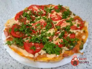 Сніданок з лаваша зі стручковою квасолею