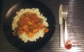 Курка З Оливками Та Томатами