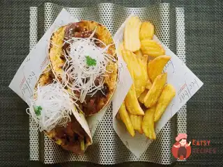Начос із китайською качкою