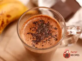 Бананово-шоколадний мілкшейк