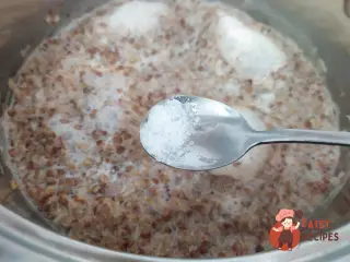 Крок 5: Гречана каша на молоці