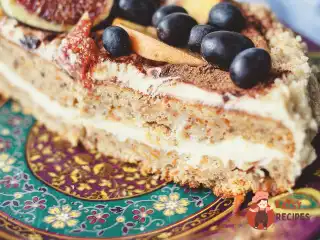 Морквяний торт з маскарпоне