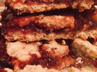 Журавлинне печиво (Cranberry crumble bars)