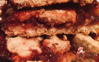 Журавлинне Печиво (Cranberry Crumble Bars)