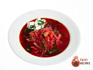 Московський борщ із картоплею