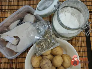 Крок 1: Зубатка з картоплею