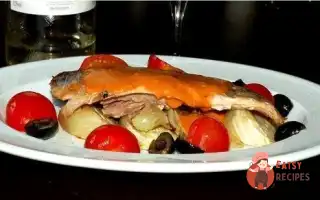 Скумбрія З Апельсиновим Соусом Ромеско