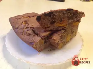 Вівсяний кекс з прянощами, мандаринами та сухофруктами