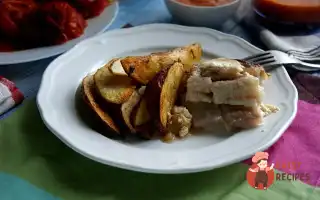 Пангасіус Запечений З Яблуками Та Корицею У Вершках.