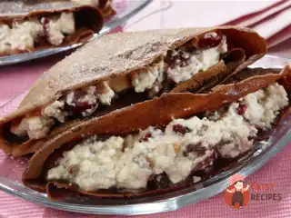 Шоколадні млинці з ромом