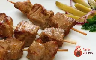 Шашлик Зі Свинини З Кефіром Та Цибулею