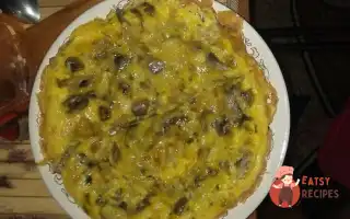 Омлет Із Сиром Та Грибами