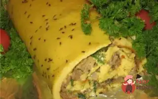 Сирно-М'яСний Рулет Із Кмином