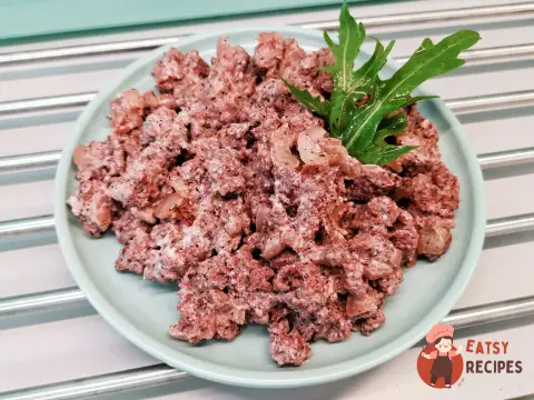 Яловичий фарш з маскарпоне