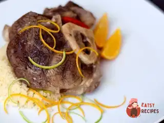 Апельсиновий оссобуко з яловичої голяшки