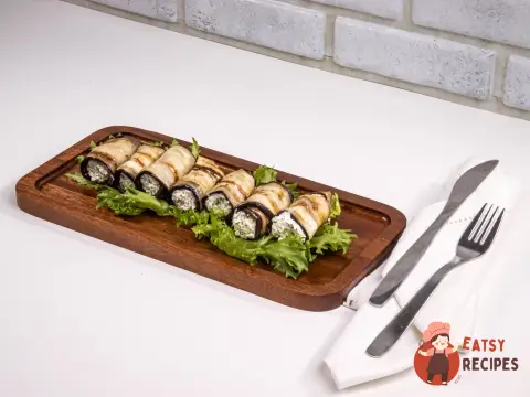 Баклажанові рулетики
