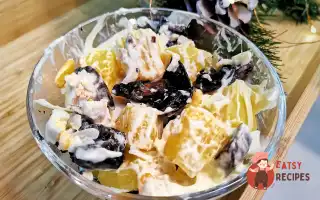 Салат З Курки З Ананасами, Грибами Та Сиром