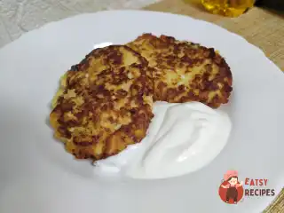 Яблучно-творожані оладки