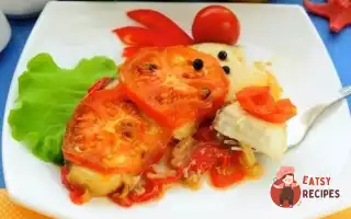 Акула, Запечена З Овочами
