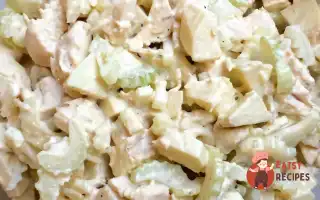 Салат З Курячого Філе З Селери Та Яблуками