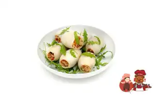 Фаршировані Кальмари З Рисом Та Овочами.