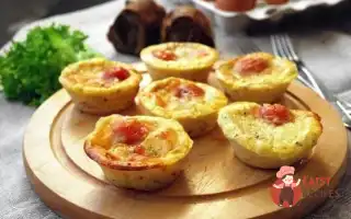 Міні Запіканки З Овочами Та Моцарелою