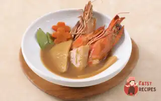 Креветки З Овочами Та Ароматним Соусом