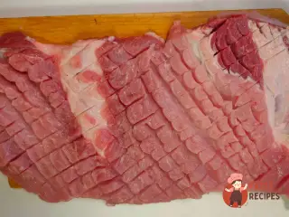 Крок 5: Свинячий рулет з овочами