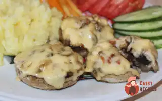 Печериці, Фаршировані Куркою Та Овочами