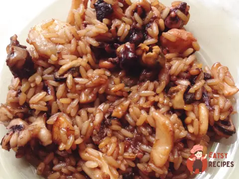Смажений рис з морепродуктами