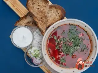 Борщ із яловичим хвостом