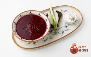 Борщ Із Копченою Сметаною Та Смальцем