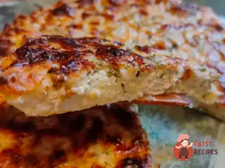 Творожна лепешка з сиром і зеленню