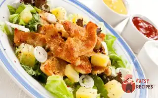 Салат Із Курки З Овочами Під Томатним Соусом