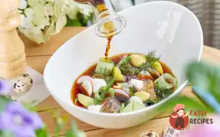 Окрошка З Підкопченими Карасями