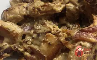 Боровики Смажені З Цибульною Підливою