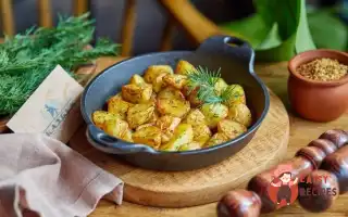 Молода Картопля З Кропом