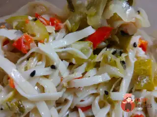 Локшина удон з овочами