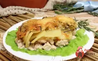 Куряче Філе В Духовці Під Картоплею