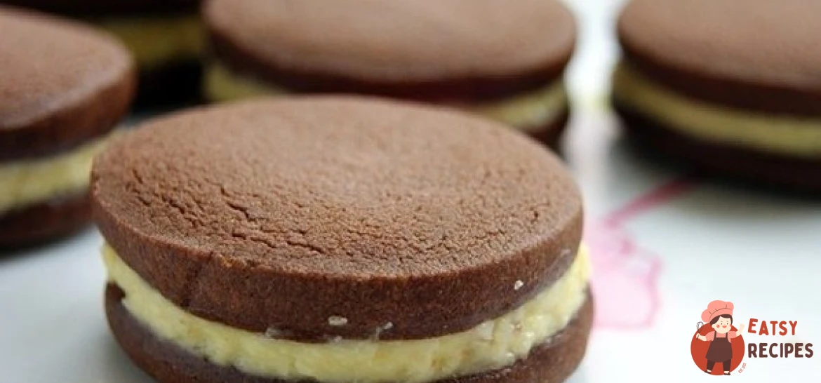 Шоколадне печиво з кокосовим кремом