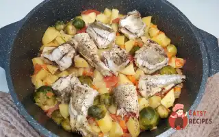 Навалага з картоплею та овочами