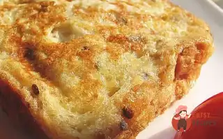 Гренки У Омлеті З Сиром