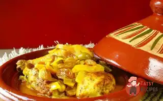 Тажин З Курки З Лимоном, Імбиром Та Корицею