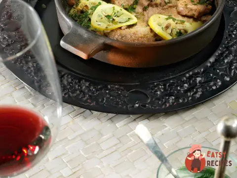 Телячі пікати з каперсами