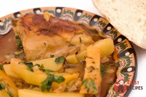 Курка з рислінгом та вершками