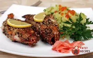 Морський Окунь У Кунжутному Паніровці