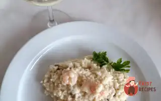 Різотто З Креветками Та Грибами